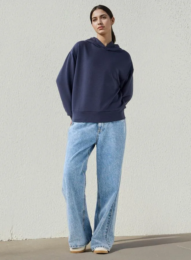 Splash FAV Soft Touch Hoodie with Wide Hem