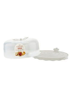 Generic Plastic Cake Saver with Cover Butterfly Shape 24X24X13 CM  - Image 2