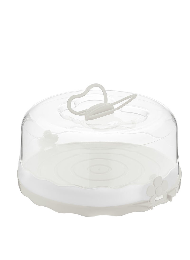 Generic - Plastic Cake Saver with Cover Butterfly Shape 24X24X13 CM - Image 1
