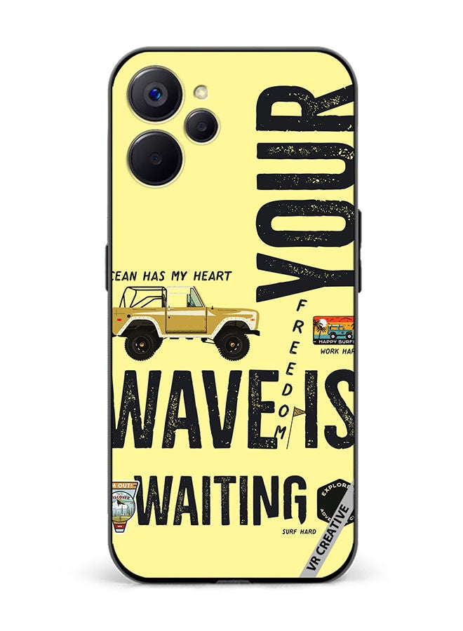 VR CREATIVE Protective Case Cover For Realme 10 5G Your Wave Is Waiting Design Multicolour - Image 1