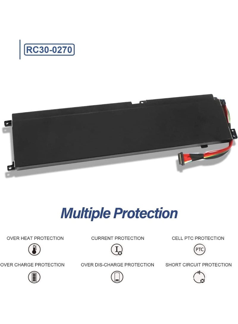 Terabyte 15.4V 4221MAH-65WH RC30-0270 RZ09-0270 Battery Compatible for Razer Blade 15 Base 2018 Series: - Image 4
