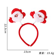 brown leaf brown leaf Christmas Headbands Hair Band Head Hat Toppers Christmas Costume Accessories For Girls Christmas Parties Xmas Holiday Party Favors Photo Booth - Image 3