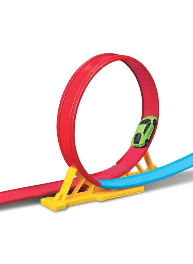 Maisto Fresh Metal 100 Single Loop & Launch Stunt Playset  - Image 2