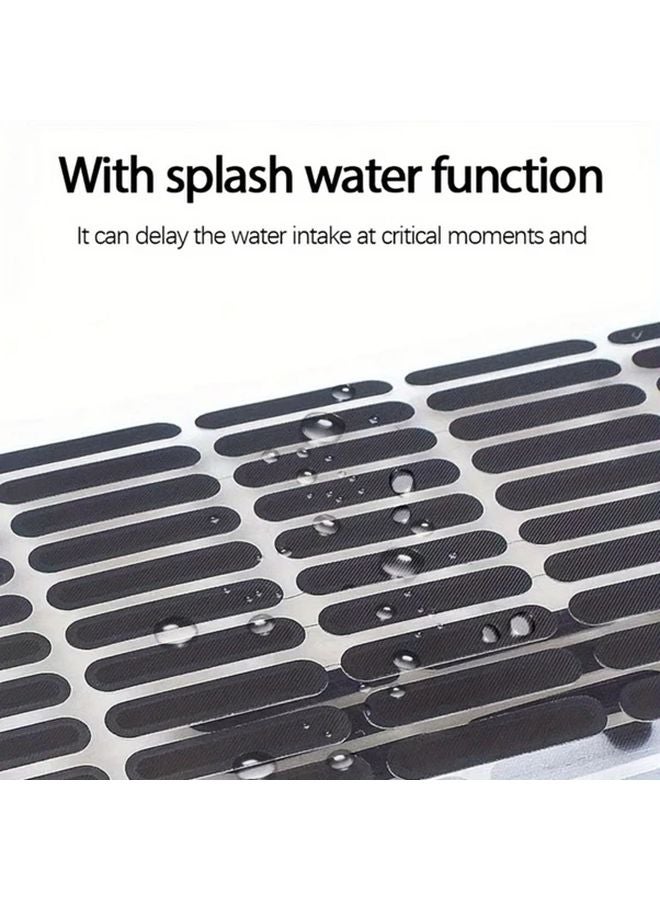 16pcs Black Self Adhesive Earphone Port Protector Stickers For iPhone Dust Cover - Image 4