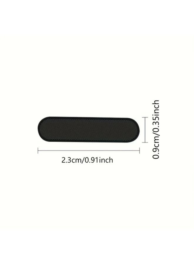 16pcs Black Self Adhesive Earphone Port Protector Stickers For iPhone Dust Cover - Image 5