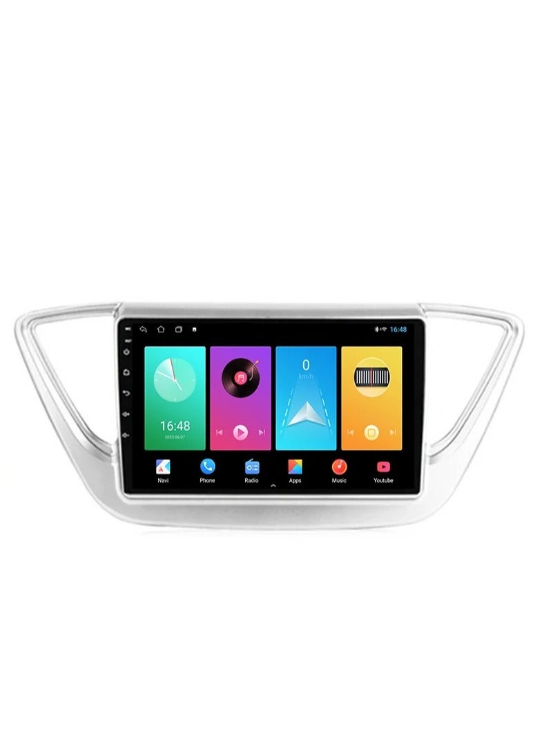 ام ان تي تعتبر شاشة هيونداي اكسنت 2018 -2021 جزء من نظام المعلومات والترفيه في السيارة يعمل بنظام التشغيل Android ويدعم ميزات مثل Apple CarPlay وAndroid Auto، مما يتيح لك توصيل هاتفك الذكي بسهولة كما أنها توفر دقة عالية تصل إلى 1080 بكسل، مما يجعلها ممتازة لعرض المعلومات والخرائط بوضوح - Image 2