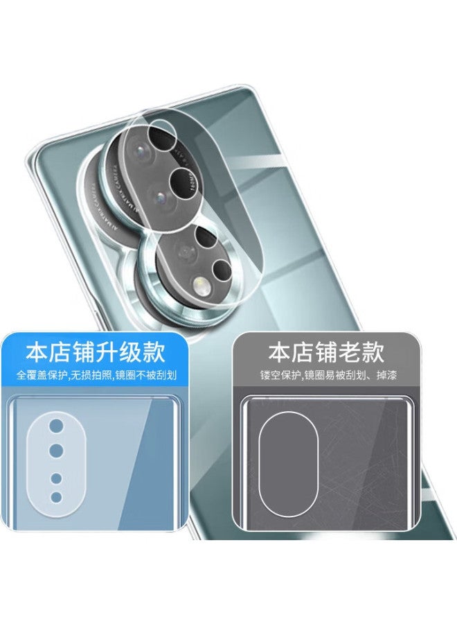 Koolife Case For Honor 80, Protective Cover For Huawei Honor 80, Full Lens Protection, Simple Skin-Friendly Transparent Soft Shell, Fingerprint-Resistant Back Cover - Image 1