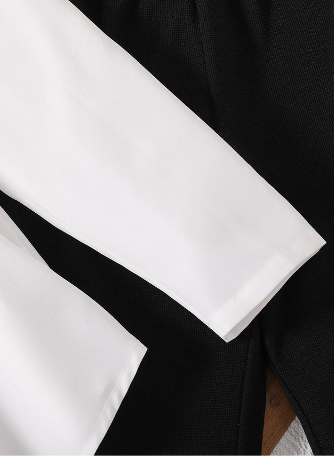 Take Two Teens Flounce Hem Top and Flare Pants Set - Image 4