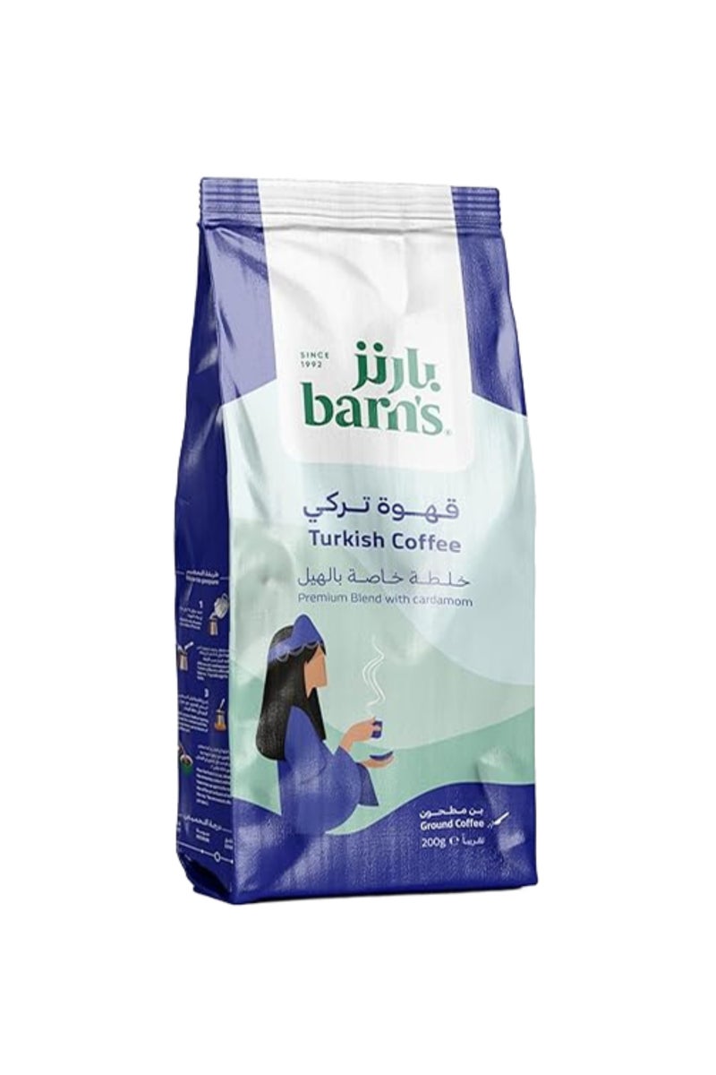 Barns Turkish Coffee Premium Blend 200g - Image 1