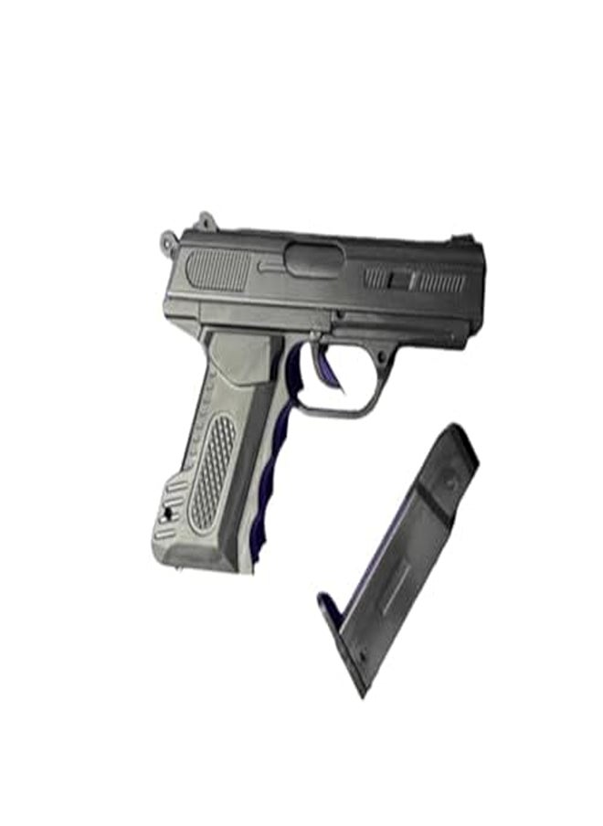 Toy Pistol with Extra Bullets – M11 Model in Black  - Image 1