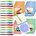 BONNYCO Invisible Ink Pen and Notebook Pack 16 Dinosaur Party Favors for Kids Magic Spy Pen Goodie Bags Stuffers for Kids Dinosaur Birthday Party Supplies Goody Bag Stuffers Return Gifts Prizes - Image 2