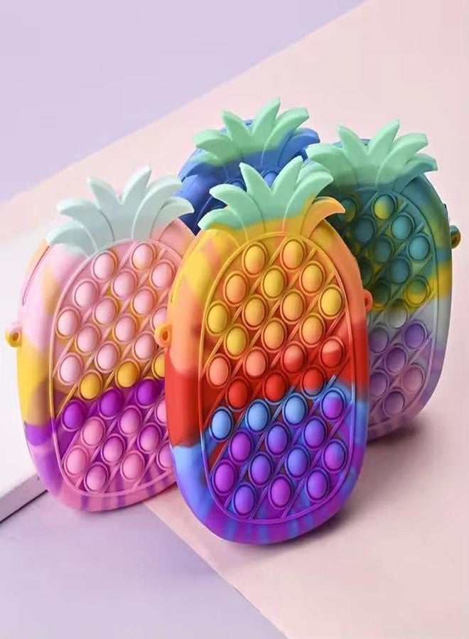 JI ACCESSORIES J I ACCESSORIES Painaple Pop it Kids Girls purse - Image 5