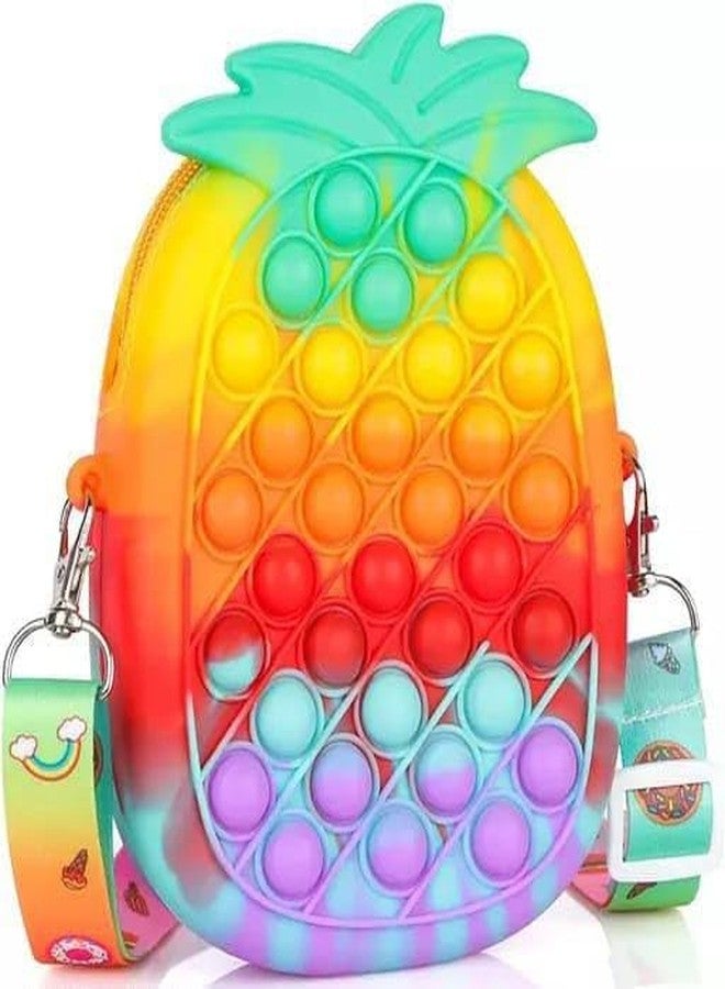 JI ACCESSORIES J I ACCESSORIES Painaple Pop it Kids Girls purse - Image 1