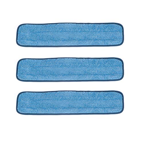 Real Clean 36 inch Microfiber Wet Mop Refill Pads for Flat Mop Frames (Pack of 3) - Image 5