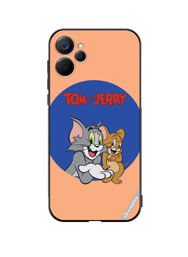 VR CREATIVE Protective Case Cover For Realme 9i 5G Tom And Jerry Design Multicolour - Image 1