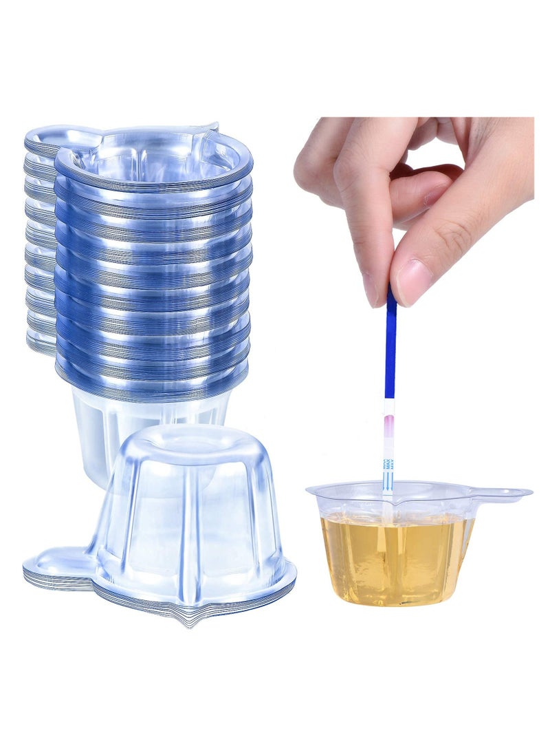 Generic Urine Cups Plastic Urine Collection Cups Disposable Urine Specimen Cups for Pregnancy Test, Pregnancy Ovulation Testing Container Test Collection Cup 40 ML (50 Pieces)  - Image 1