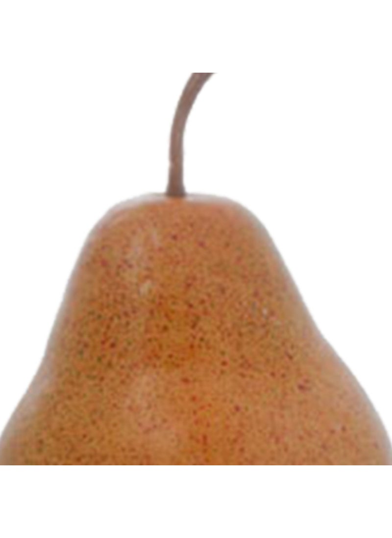 Herdekora Artificial Fruit Pear 7X12 Cm. Red  - Image 2