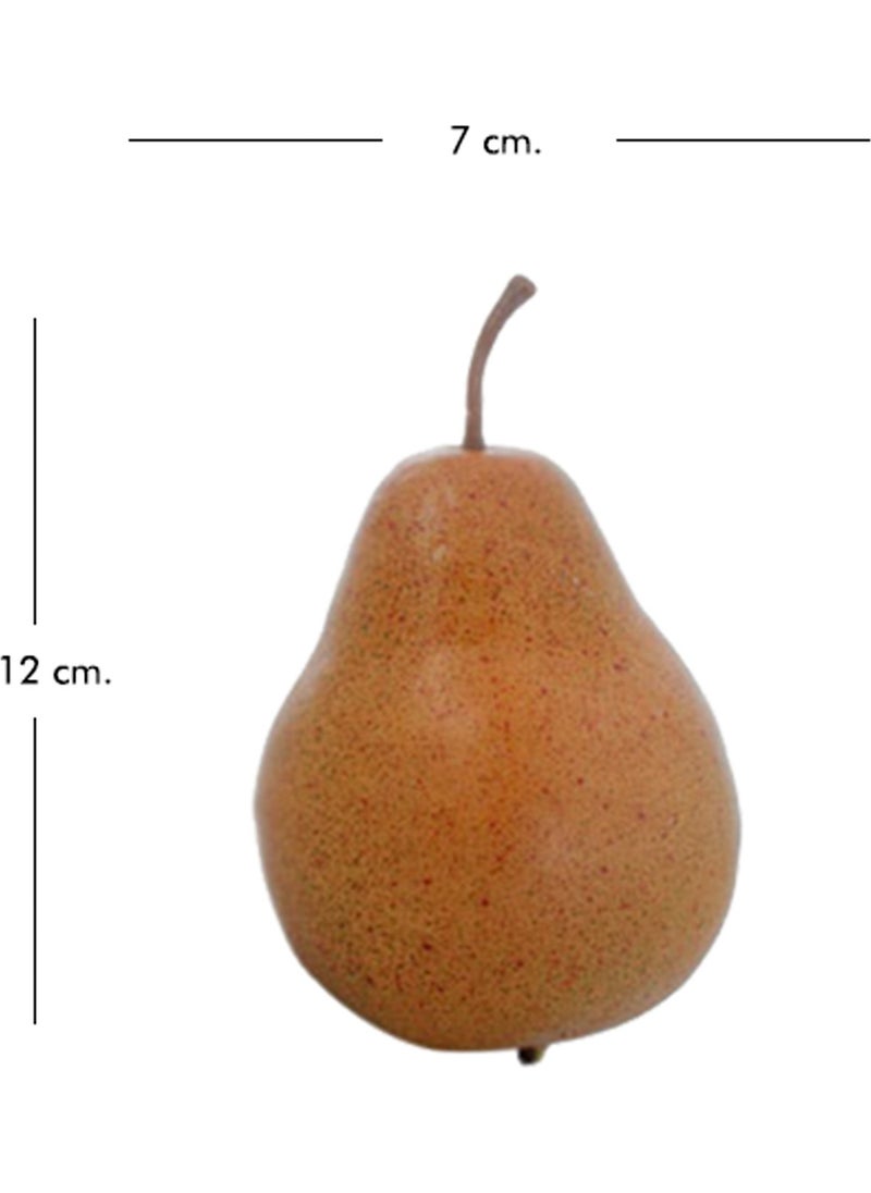 Herdekora Artificial Fruit Pear 7X12 Cm. Red  - Image 4