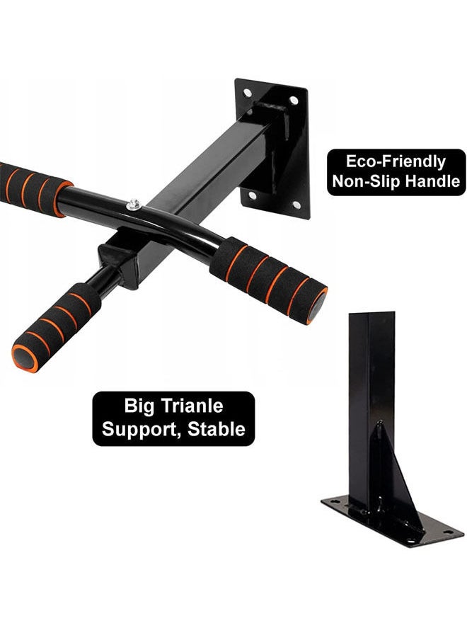 Rock Pow - Pull Up Bar Wall Mounted Pull Up Bar Chin Up Bar Multi Gyms for Home, Strength Training Equipment (Max Load 200kg) - Image 1