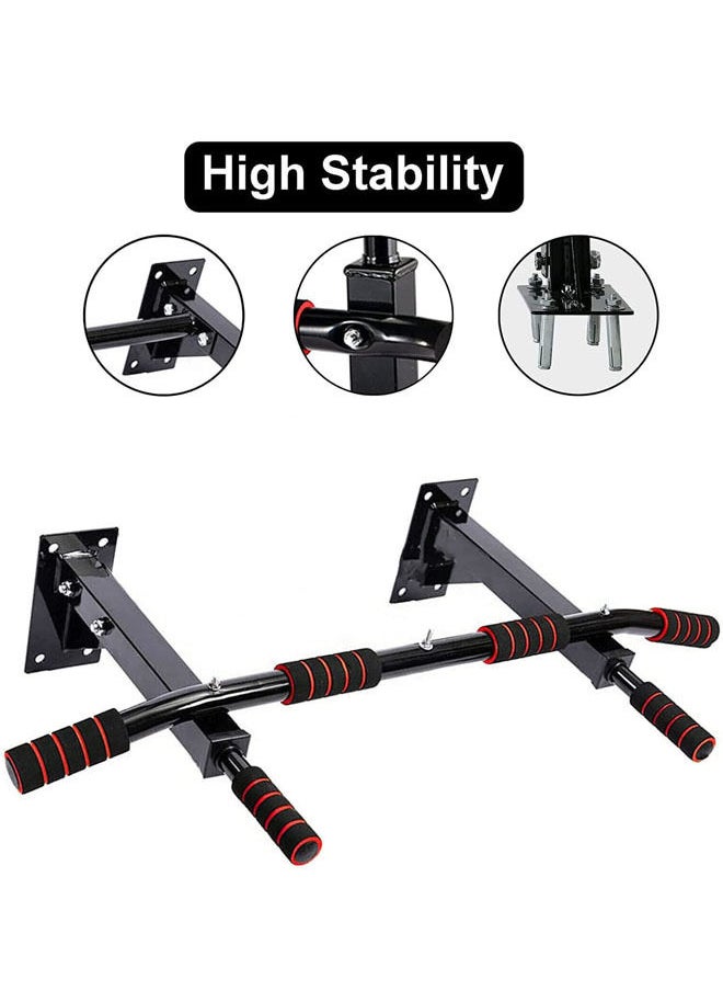 Rock Pow Pull Up Bar Wall Mounted Pull Up Bar Chin Up Bar Multi Gyms for Home, Strength Training Equipment (Max Load 200kg)  - Image 3