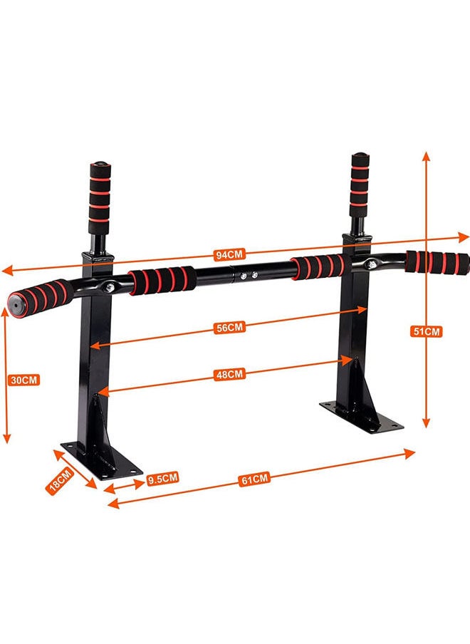 Rock Pow - Pull Up Bar Wall Mounted Pull Up Bar Chin Up Bar Multi Gyms for Home, Strength Training Equipment (Max Load 200kg) - Image 1