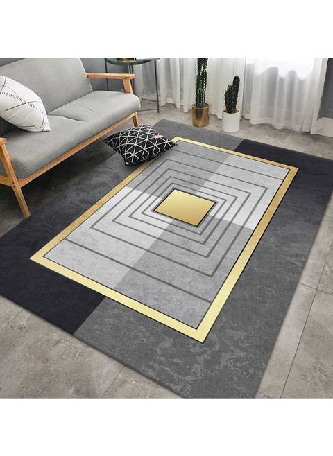 Squality Polyester Fiber Rectangular Simple And Comfortable Carpet(Carpet Only)