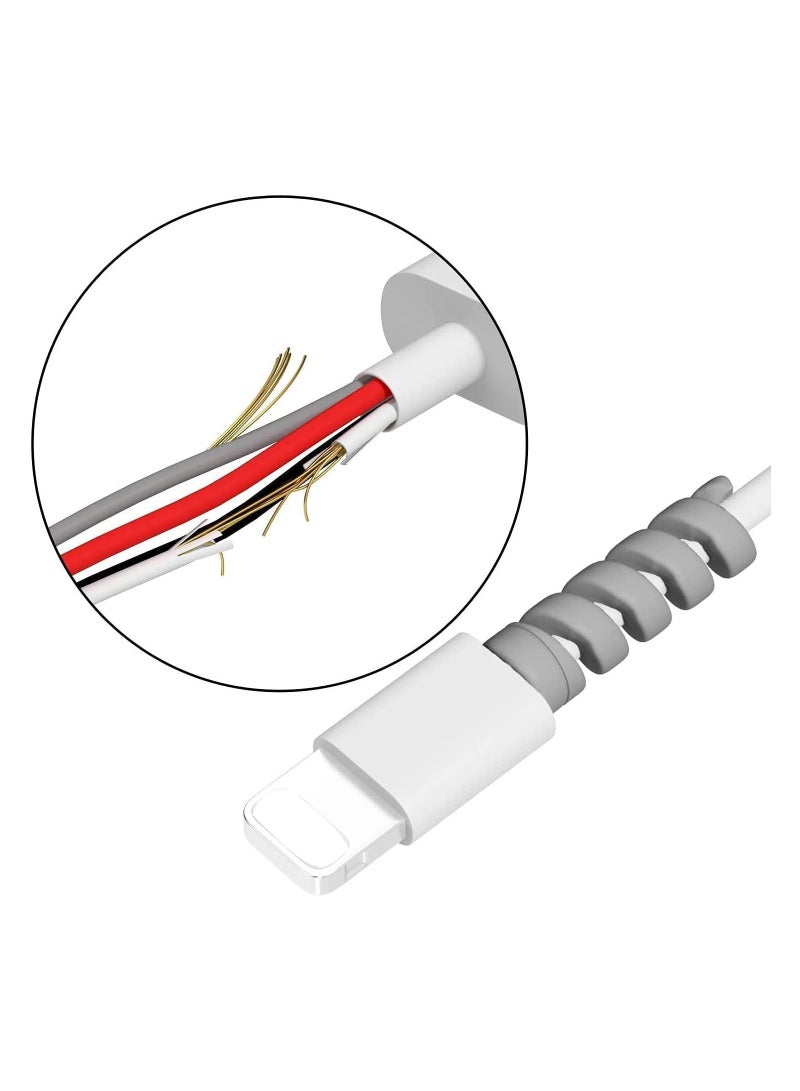 Alyashmac Cable Protector 24-Piece for Headphone Wire Data Charging Cord - Image 5