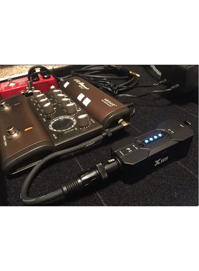 Xvive P1 Phantom Power Supply for Microphone Preamp,Condenser Microphones,Shotgun Mic,with XLR Cable - Image 3