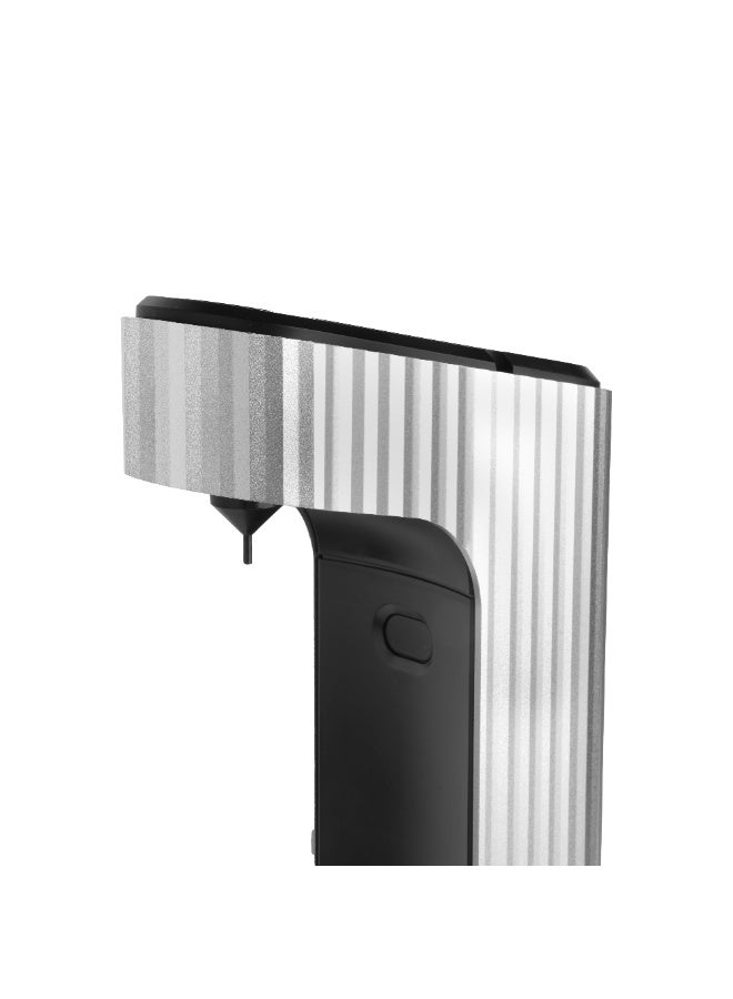 Seleo QARBO Soda Maker, Modern Italian Design, Aluminium Body with Anodised Finish, BPA-Free Bottle with Airplus Cap, Silver. - Image 4