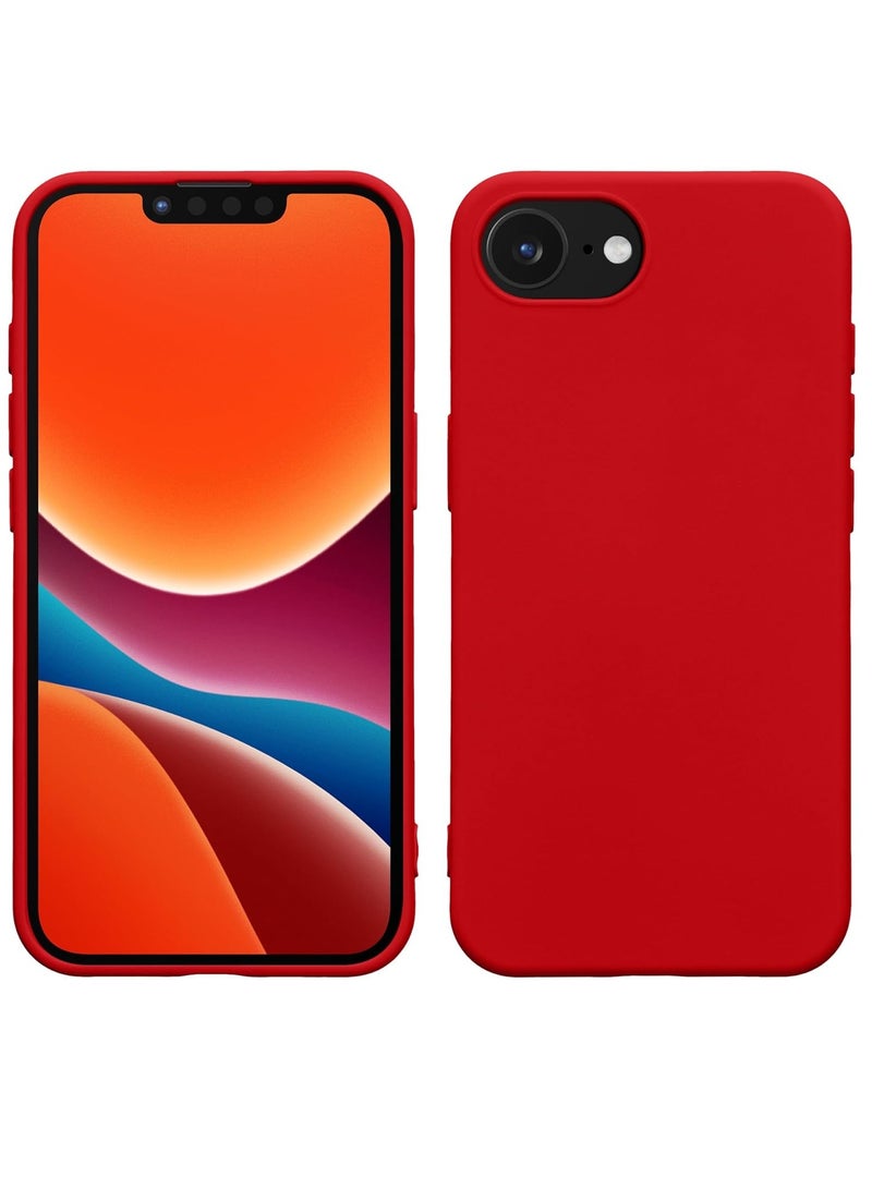 بورتوني غطاء حماية لهاتف iPhone 16e مصنوع من السيليكون الفاخر مع بطانة ناعمة من الألياف الدقيقة ومضاد للخدش والصدمات لهاتف iPhone 16e مقاس 6.1 بوصة - Image 5