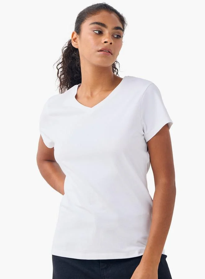 Splash FAV Set of 2 - V-neck T-shirt with Short Sleeves