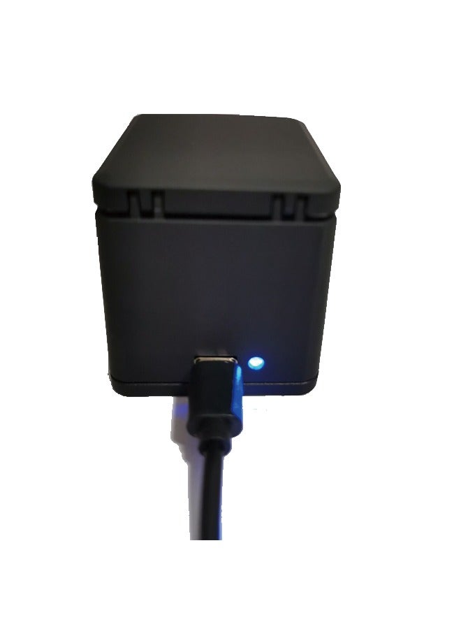 Battery Storage Case and Triple Charger for GoPro Hero 5/6/7/8/801 (Batteries Not Included)  - Image 2