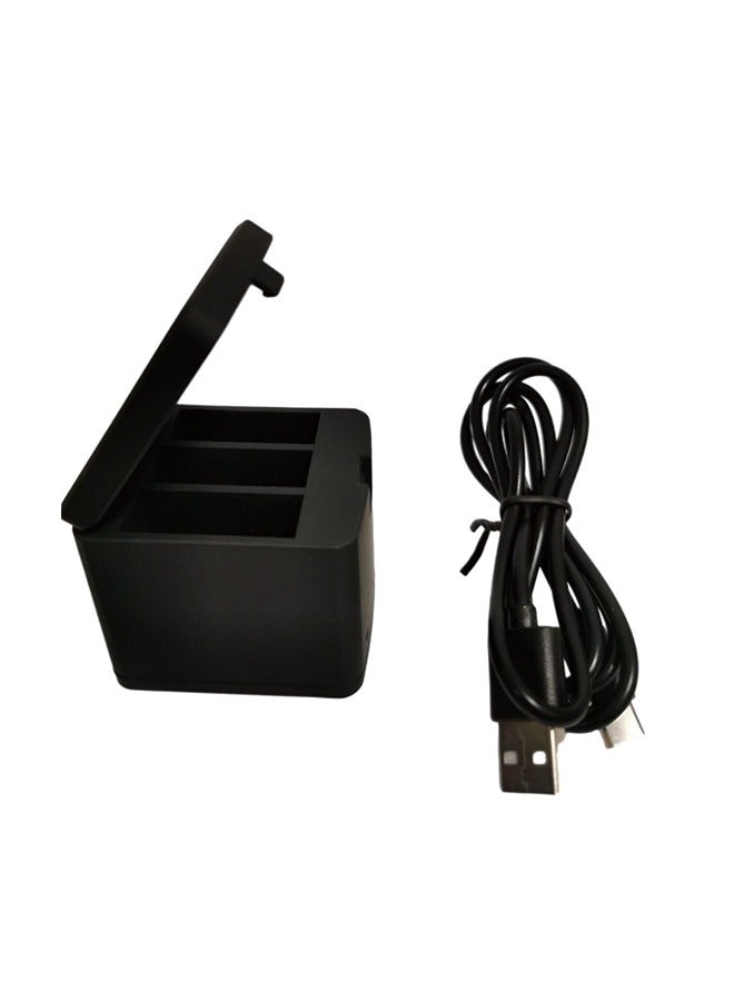 Battery Storage Case and Triple Charger for GoPro Hero 5/6/7/8/801 (Batteries Not Included)  - Image 3