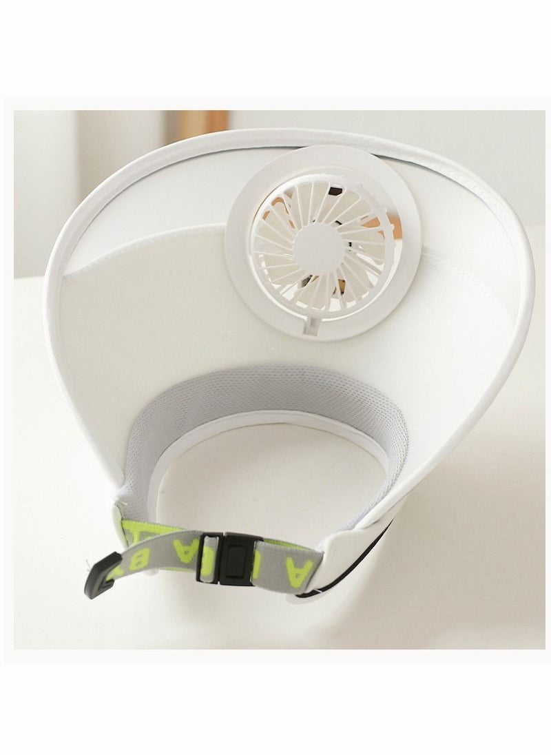Generic Summer Sport Outdoor USB Fan Sun Hat Cap Cool Fan for Cycling  - Image 4