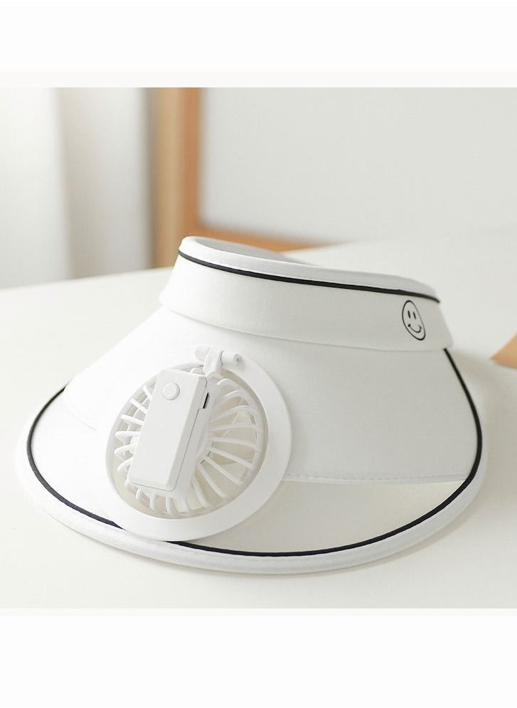 Generic Summer Sport Outdoor USB Fan Sun Hat Cap Cool Fan for Cycling  - Image 3