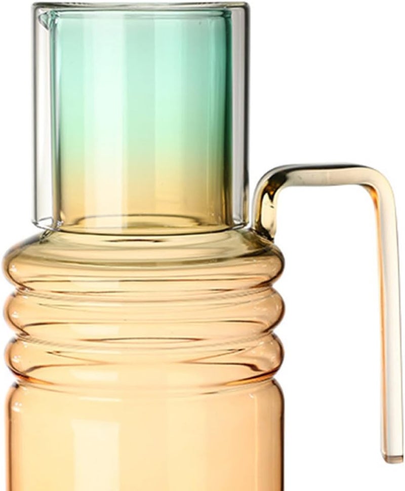 Various size alternatives SUPVOX 1400ml Glass Water Pitcher with Gradient Color, High Borosilicate Cold Water Carafe for Household Juice and Beverage Serving Light durable upgraded substance Multiple local stock source Adjustable build Multi-purpose fine material Integrated local logistics Integrated practical design Safe approved storage space Single & bulk use compatible All-item unified delivery Multi-price design picks Polished safe edge Reliable durability New residential zone delivery All-item matching trendy build Climate adapted delivery plan All choice modern design Shop & home all-space compatible Sand resistant Diverse operation compatible Wide usage compatibility Scratch resistant Assorted color options Personal & public compatible All season compatible build - Image 3