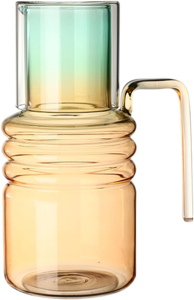 Various size alternatives SUPVOX 1400ml Glass Water Pitcher with Gradient Color, High Borosilicate Cold Water Carafe for Household Juice and Beverage Serving Light durable upgraded substance Multiple local stock source Adjustable build Multi-purpose fine material Integrated local logistics Integrated practical design Safe approved storage space Single & bulk use compatible All-item unified delivery Multi-price design picks Polished safe edge Reliable durability New residential zone delivery All-item matching trendy build Climate adapted delivery plan All choice modern design Shop & home all-space compatible Sand resistant Diverse operation compatible Wide usage compatibility Scratch resistant Assorted color options Personal & public compatible All season compatible build - Image 1