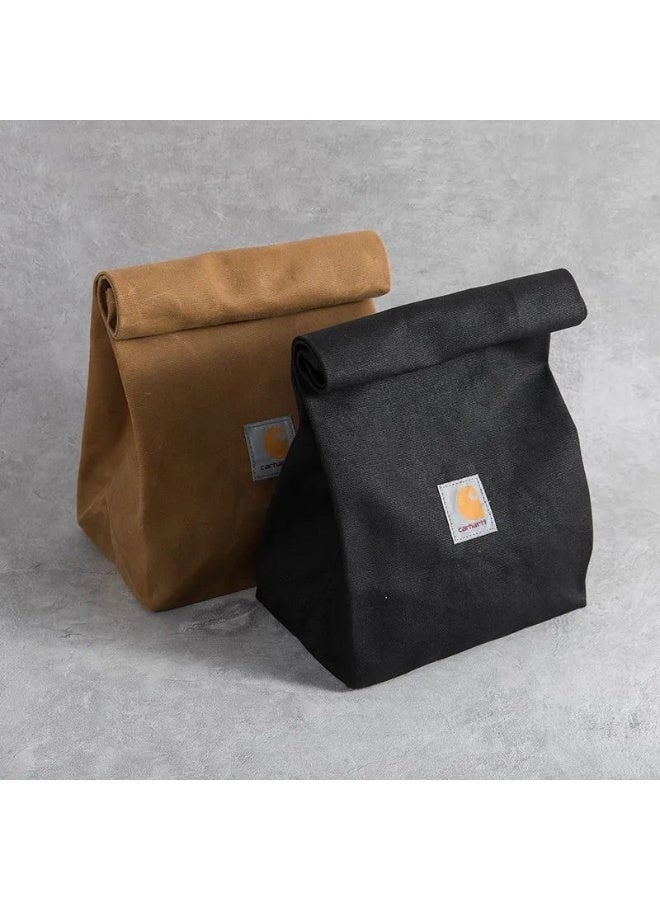 Carhartt Oxford cloth lunch bag, waterproof and durable. - Image 5