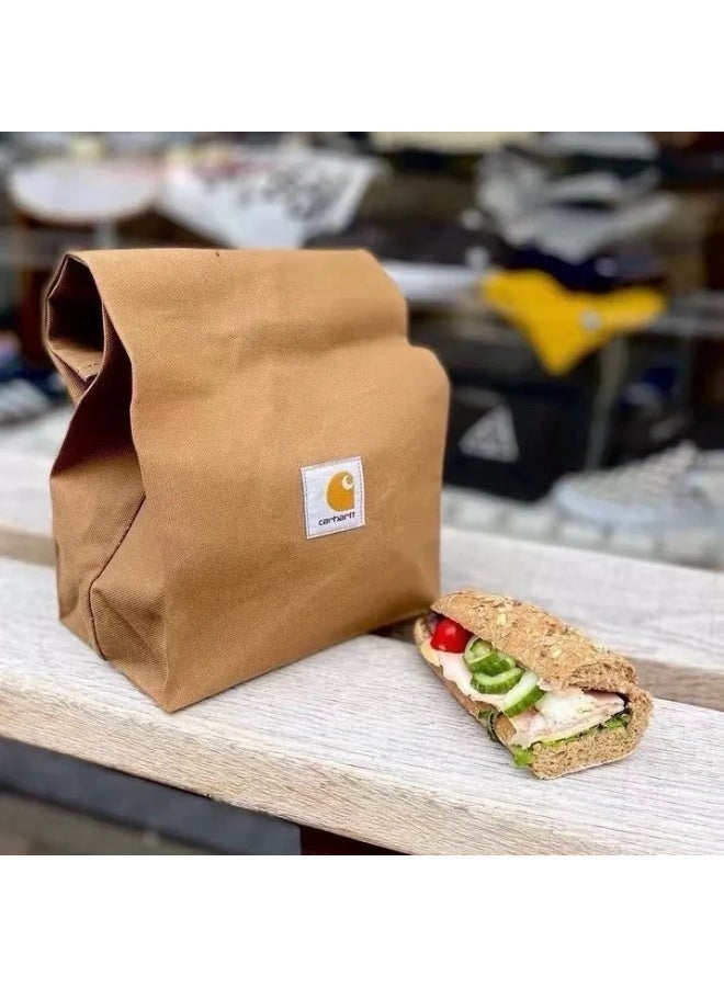 Carhartt Oxford cloth lunch bag, waterproof and durable. - Image 2