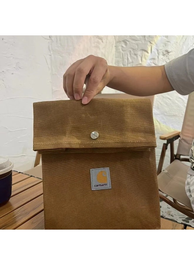 Carhartt Oxford cloth lunch bag, waterproof and durable. - Image 3