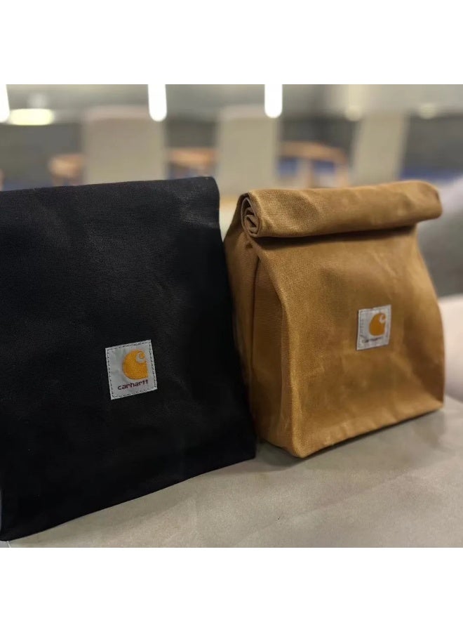 Carhartt Oxford cloth lunch bag, waterproof and durable. - Image 4