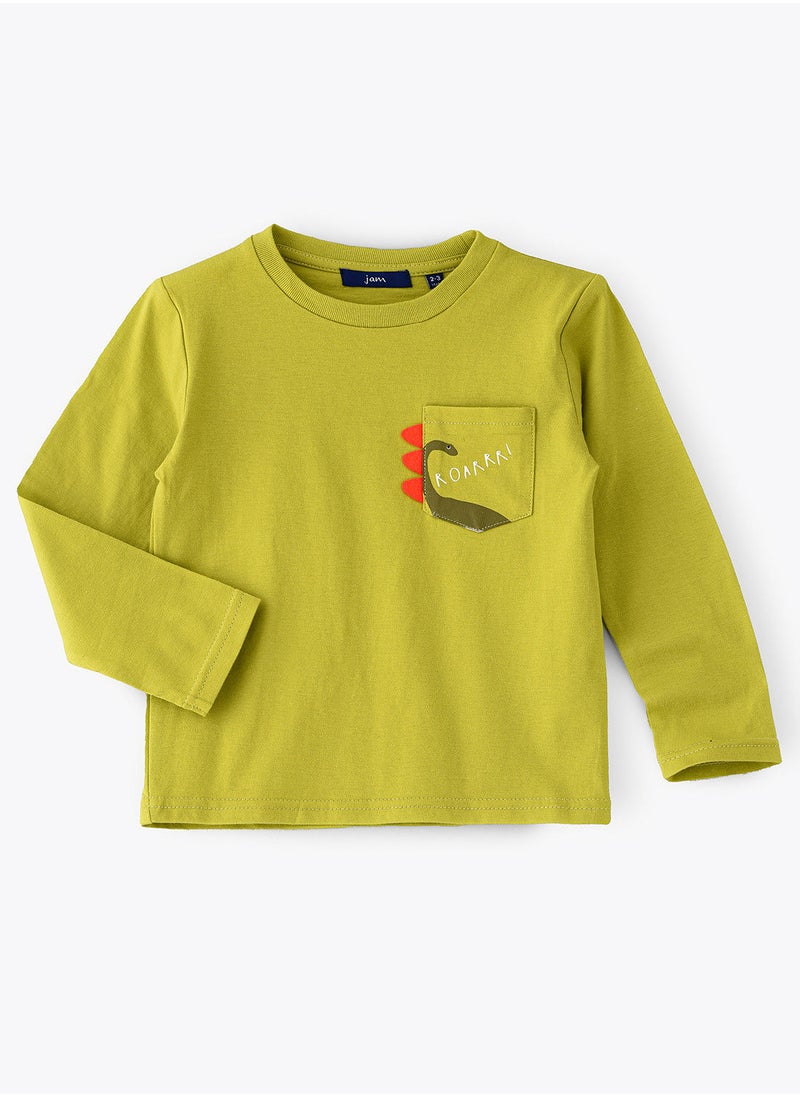 JAM Knit t-shirt with print  - Image 1