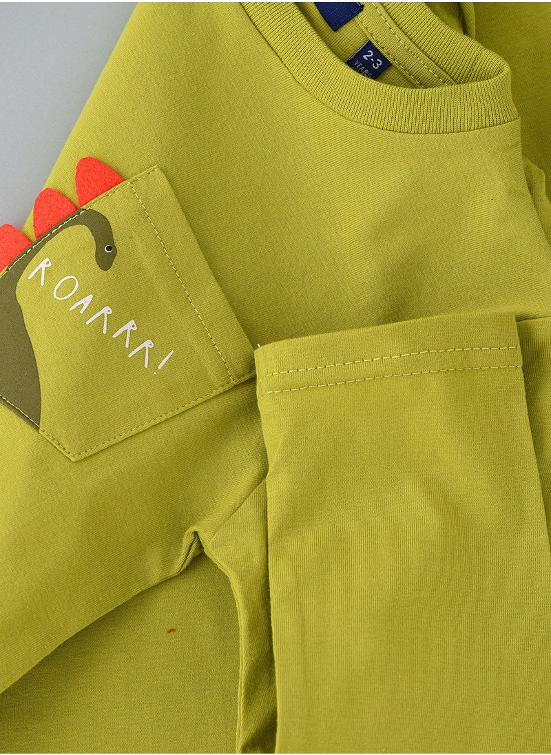 JAM Knit t-shirt with print  - Image 4