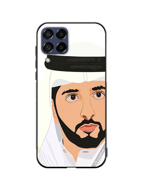 Protective Case Cover For Samsung Galaxy M53 Sheikh Hamdan Bin Mohammed Bin Rashid Al Maktoum Design Multicolour