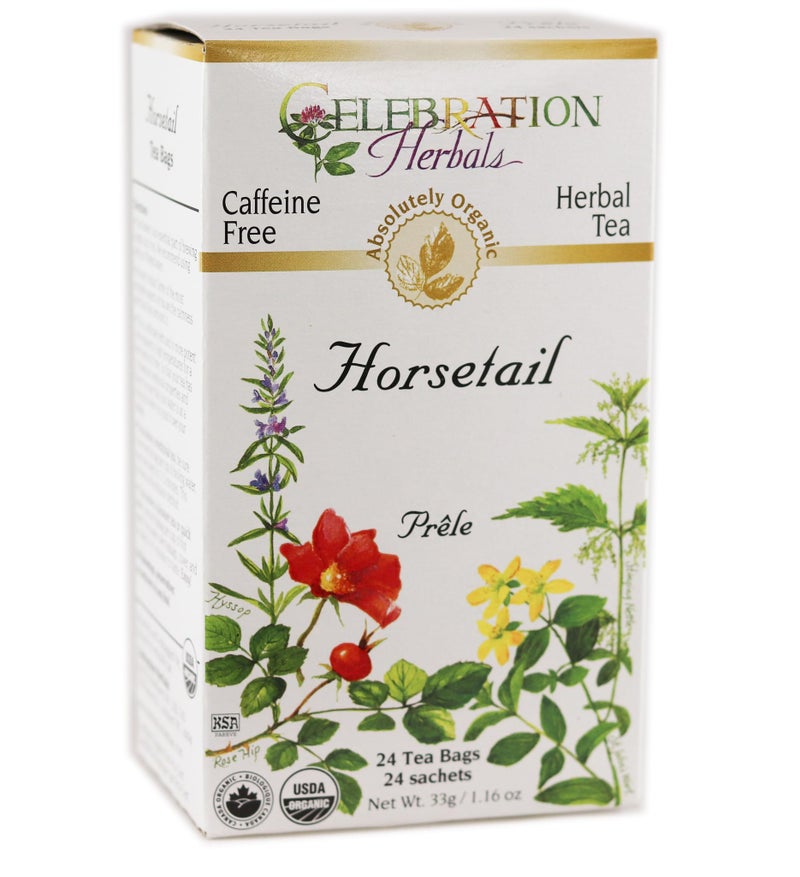 CELEBRATION HERBALS Horsetail Tea Organic 24 Bag, 1.16 0z - Image 1
