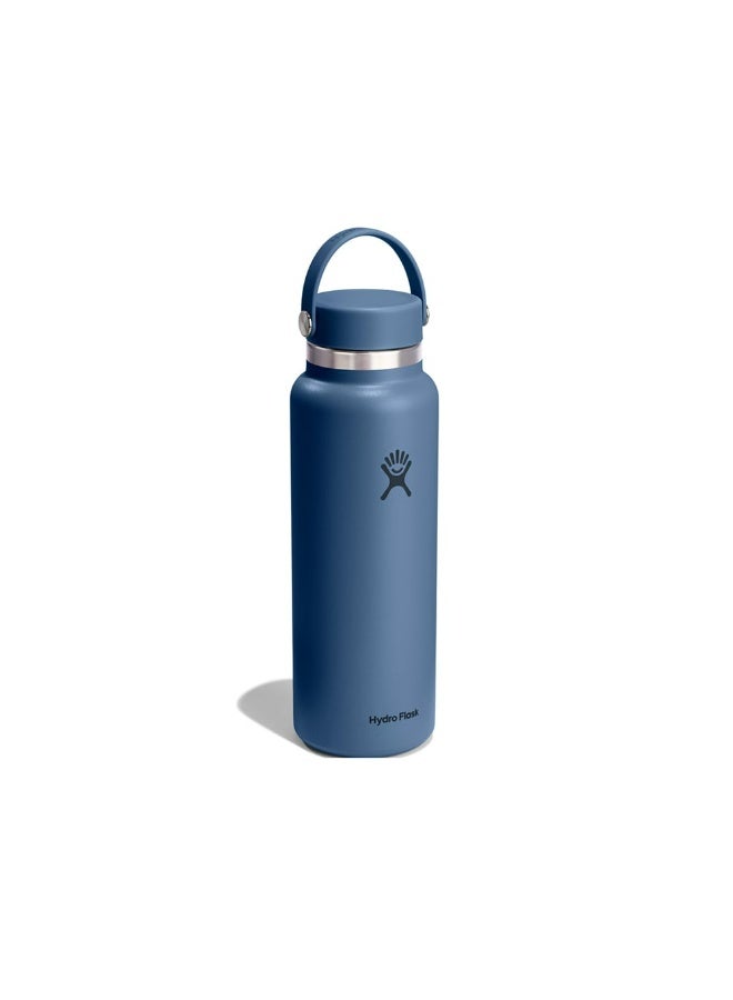 Hydro Flask Wide Mouth Insulated Bottle Harbor Blue, 1.2L - Image 3