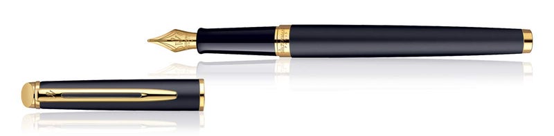 Waterman قلم فاخر من وترمان هيميسفير GT - أسود غير لامع - Image 3