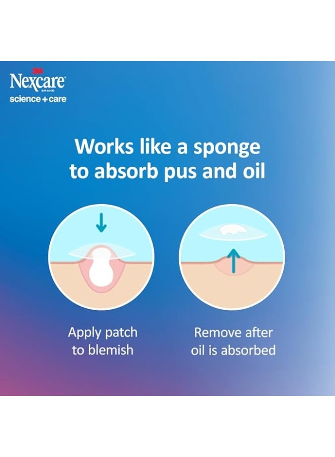 Nexcare™ Thin and Transparent Acne Patch - 1x15x12mm, 15 per Pack - Image 4