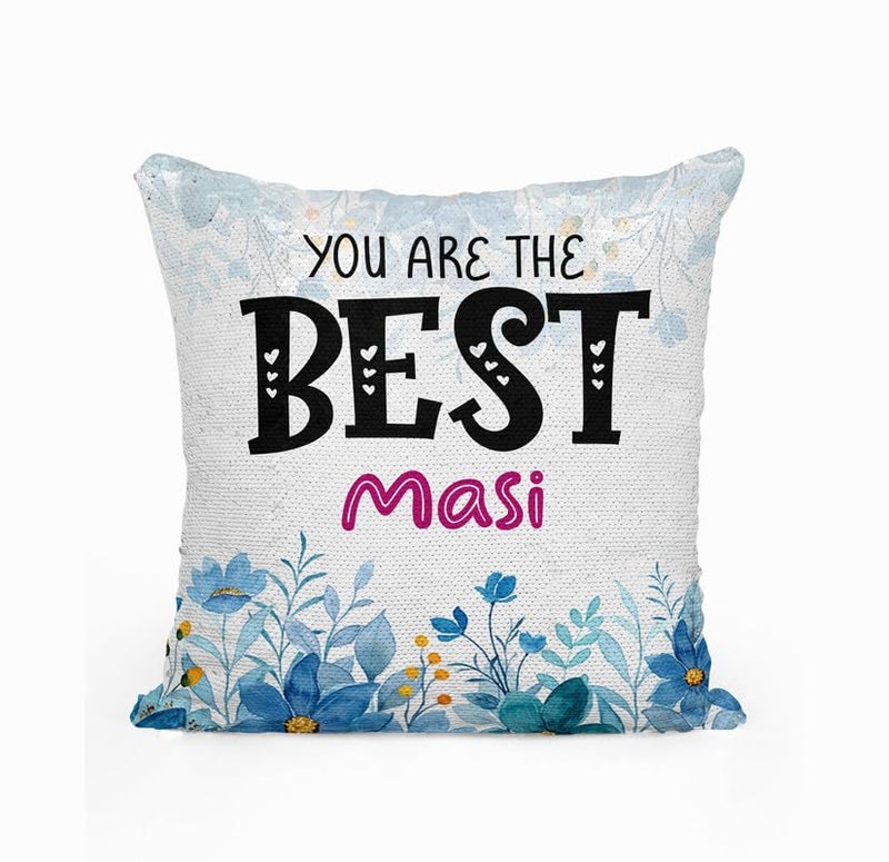 TrendoPrint TrendoPrint MASI Magic Cushion Cover with Filler 12x12 Inches  - Image 3
