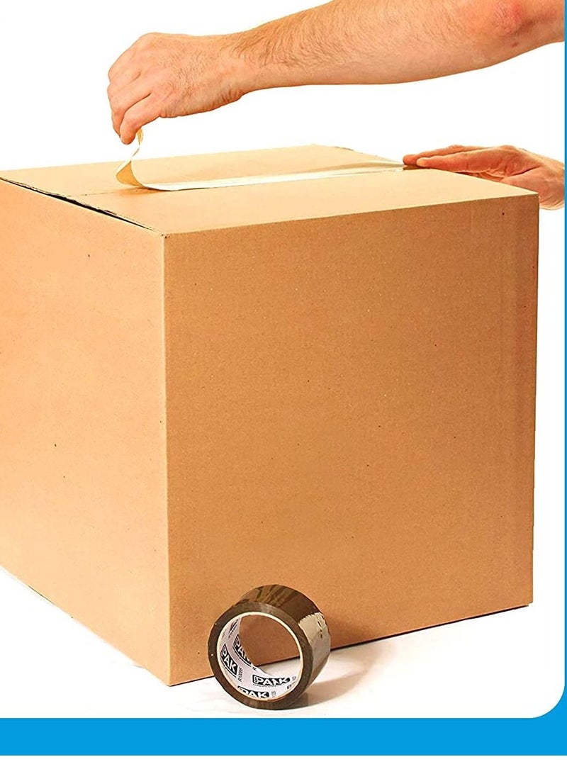 Pack of 10 Corrugated Moving Boxes 45x45x70 CM - Image 3